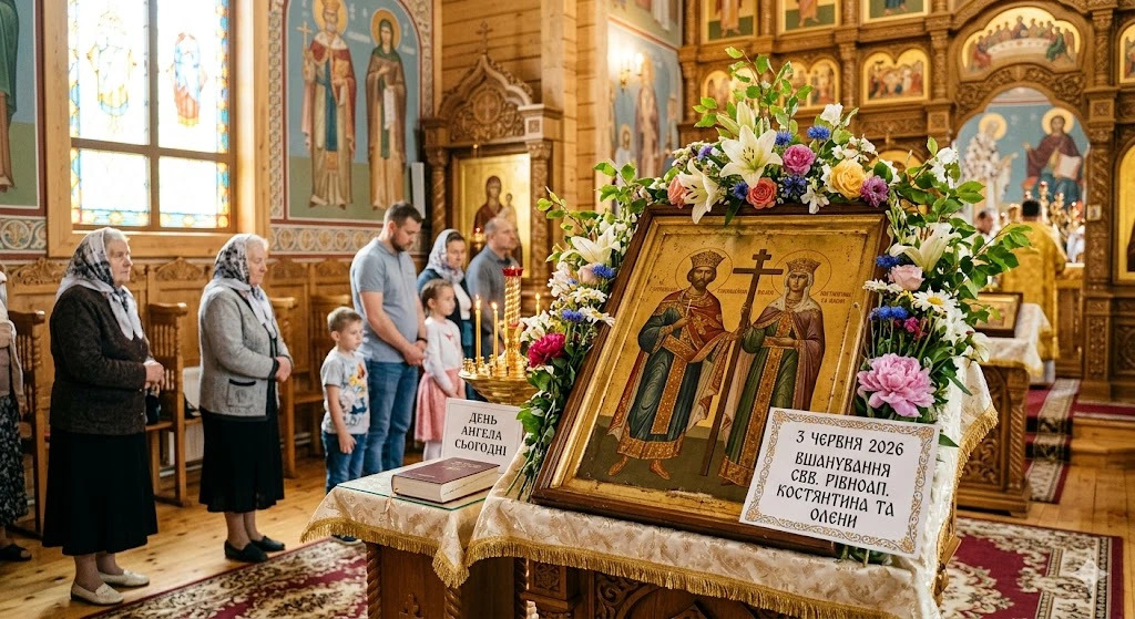 Костянтин та Олена, церква, велосипеди