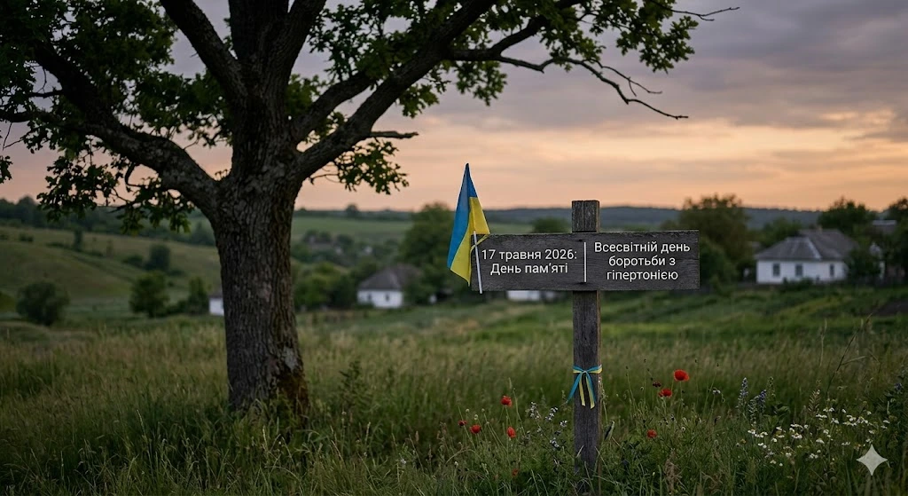 Пейзаж со знаком