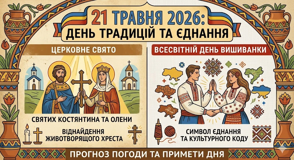 Плакат свята 21 травня