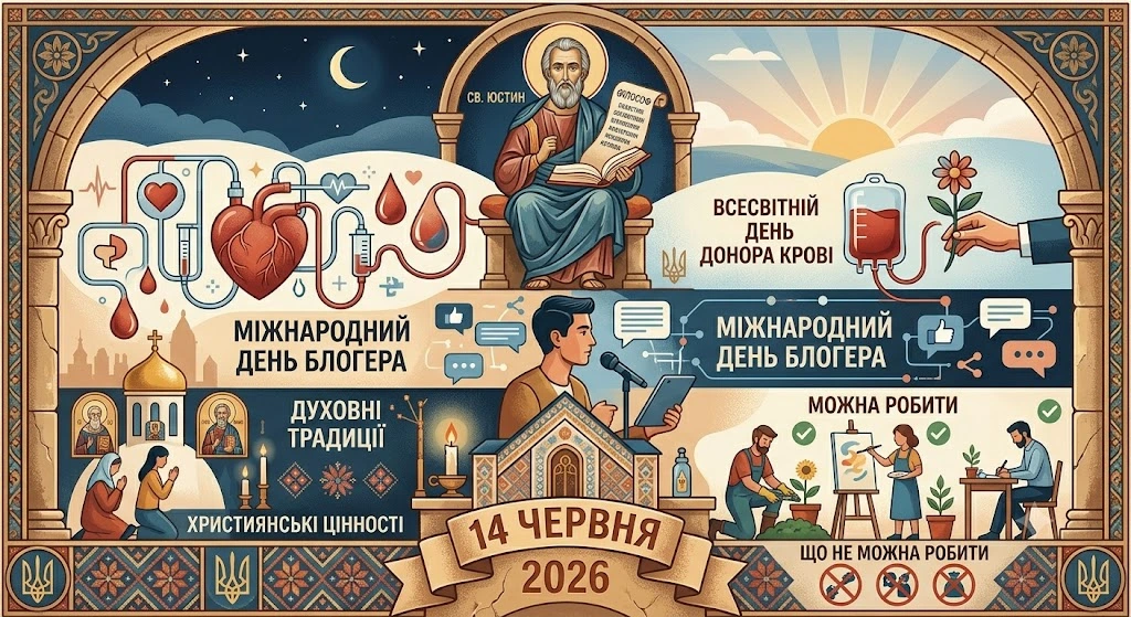 Календар подій 14 червня