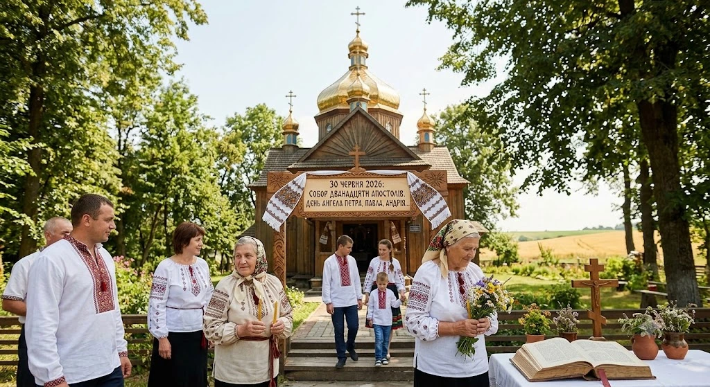 Люди у храма