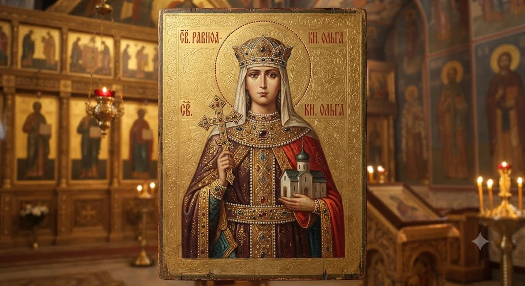 Икона святой Ольги