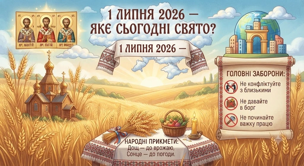 Картина праздников 1 июля