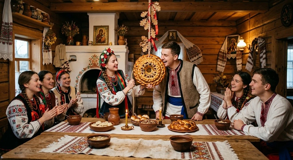 Кусание Калиты на вечерницах