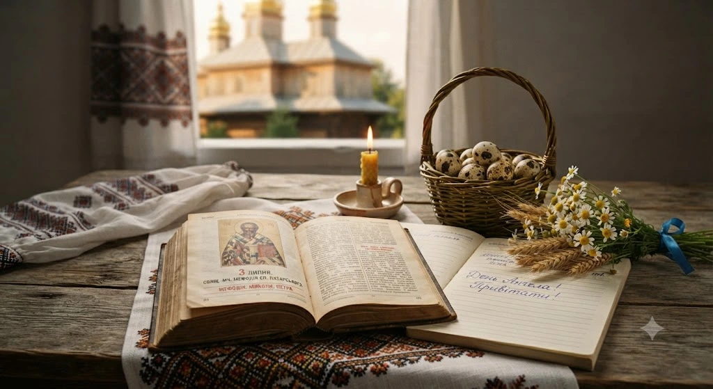 Натюрморт с книгой, яйцами и свечой