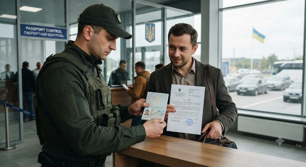 Пограничный контроль забронированного сотрудника