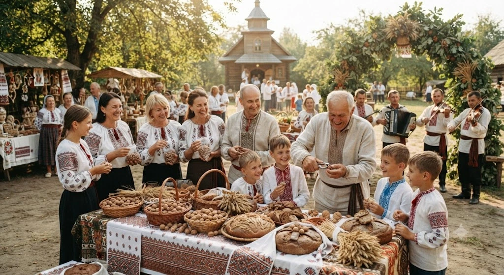 Ярмарка Хлебный Спас