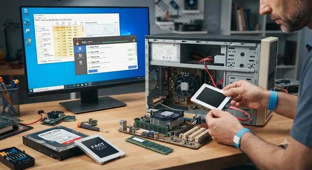 Апгрейд ПК: установка SSD